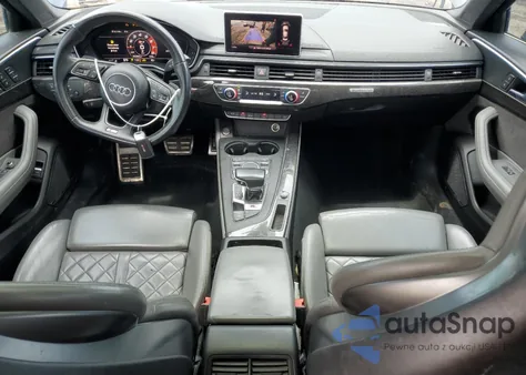 2018 Audi S4 Premium Plus из США, поврежденный, VIN WAUB4AF42JA002421